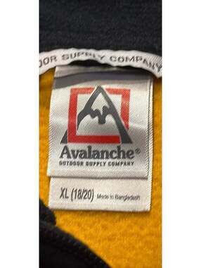 Avalanche Youth XL 18/20 1/4 Zip Fleece Pullover Jacket outdoor